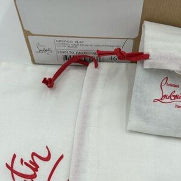 Christian Louboutin Mens Greggo Flat Oxford size 46 made in Italy - Picture 15 of 16